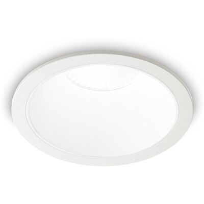 Ideal Lux N26495 Lámpara de Techo Empotrada LED Blanca - Downlight Ideal Lux N26495 Lámpara de Techo Empotrada LED Blanca - Downlight