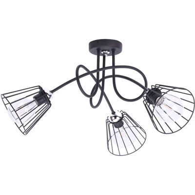 OEM Lámpara De Techo Plafón Araña Led Campanas De Alambre OEM Lámpara De Techo Plafón Araña Led Campanas De Alambre