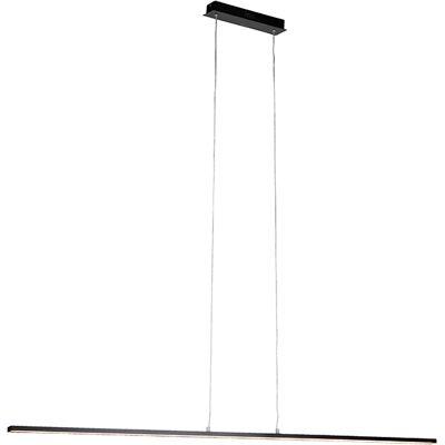 Lámpara colgante moderna negra Qazqa - 150cm Lámpara colgante moderna negra Qazqa - 150cm