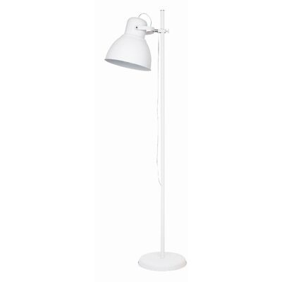 Lámpara de pie de metal blanco FBRIGHT con altura regulable - Lámpara de pie Lámpara de pie de metal blanco FBRIGHT con altura regulable - Lámpara de pie