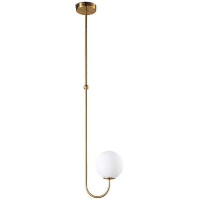 OEM Constanza 1 - Bola Lechosa - Lámpara Art Deco De 1 Punta OEM Constanza 1 - Bola Lechosa - Lámpara Art Deco De 1 Punta
