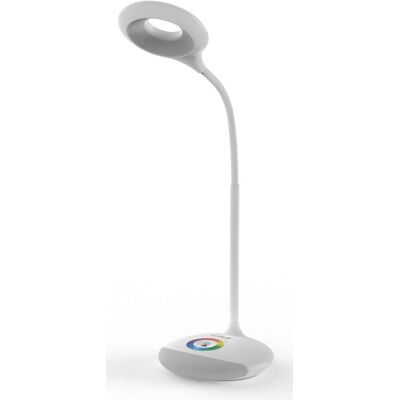 Lámpara de escritorio LED Avide - RGB blanca - 4W Lámpara de escritorio LED Avide - RGB blanca - 4W