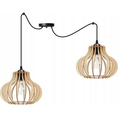 OEM Lámpara Colgante, Lámpara De Techo, Madera, Pantalla Led OEM Lámpara Colgante, Lámpara De Techo, Madera, Pantalla Led