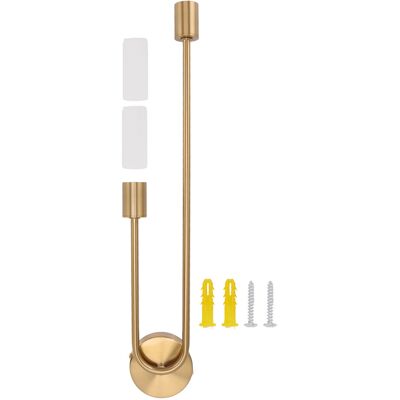 OEM Aplique De Pared Para Bombillas G9 De Doble Cabezal - Lámpara De Pared De Hierro Con Pantalla - Luz Ambiental Para Salón Y Decoración De Interiores OEM Aplique De Pared Para Bombillas G9 De Doble Cabezal - Lámpara De Pared De Hierro Con Pantalla - Luz Ambiental Para Salón Y Decoración De Interiores
