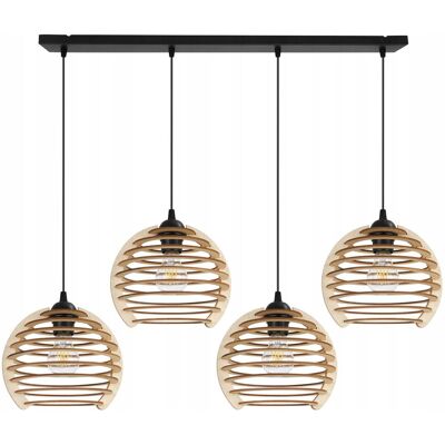 OEM Lámpara Colgante, Lámpara De Techo, Madera, Pantalla Led OEM Lámpara Colgante, Lámpara De Techo, Madera, Pantalla Led