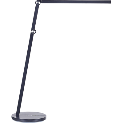 BELIANI Lámpara De Mesa Led Negra 48 Cm Material Sintético Interruptor Táctil Dorado BELIANI Lámpara De Mesa Led Negra 48 Cm Material Sintético Interruptor Táctil Dorado