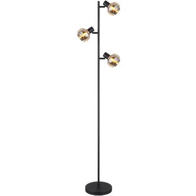 Globo - Lámpara de pie Tokki - Negro - Metal - 54309SB - Lámpara moderna Globo - Lámpara de pie Tokki - Negro - Metal - 54309SB - Lámpara moderna