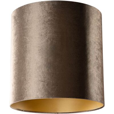 QAZQA - Classic Antique Velvet - Marrón - 40cm - Lampshade QAZQA - Classic Antique Velvet - Marrón - 40cm - Lampshade