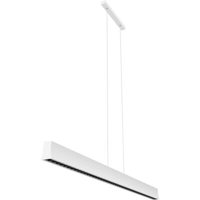 Lampara Lineal Blanca Hanok Luz Led 4000k - Mantra Ref 7541 Lampara Lineal Blanca Hanok Luz Led 4000k - Mantra Ref 7541