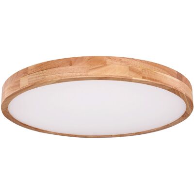 Lámpara de Techo Globo Rainer - Efecto Madera, 48W 3100lm, Regulable Lámpara de Techo Globo Rainer - Efecto Madera, 48W 3100lm, Regulable