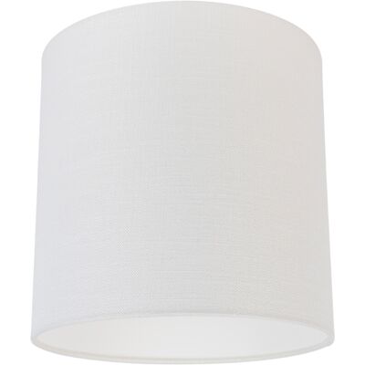 Pantalla De Lámpara De Tela Blanca 25/25/25 , - Qazqa Pantalla De Lámpara De Tela Blanca 25/25/25 , - Qazqa