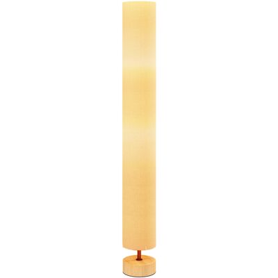Homcom Lámpara De Pie Moderna Lámpara De Salón Con Casquillo Máx. 40 W E27 Pantalla De Lino Marco De Metal Para Dormitorio Ø15x120 Cm Beige Homcom Lámpara De Pie Moderna Lámpara De Salón Con Casquillo Máx. 40 W E27 Pantalla De Lino Marco De Metal Para Dormitorio Ø15x120 Cm Beige