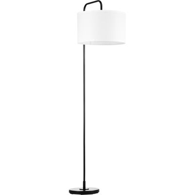 Lámpara de Pie Moderna Homcom con Pantalla de Lino - Iluminación para Salón Lámpara de Pie Moderna Homcom con Pantalla de Lino - Iluminación para Salón