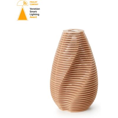 NOVOLUX Pie De Salón Twist Gx53 Led T2 10w 1200lm Cri80 3000k Madera Haya NOVOLUX Pie De Salón Twist Gx53 Led T2 10w 1200lm Cri80 3000k Madera Haya