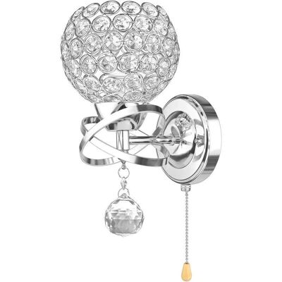 OEM Aplique De Pared De Estilo Moderno, Lámpara Colgante De Cristal Para Dormitorio, Pasillo, Sala De Estar, Portalámparas De Pared, Casquillo E14 (bombilla No Incluida). OEM Aplique De Pared De Estilo Moderno, Lámpara Colgante De Cristal Para Dormitorio, Pasillo, Sala De Estar, Portalámparas De Pared, Casquillo E14 (bombilla No Incluida).