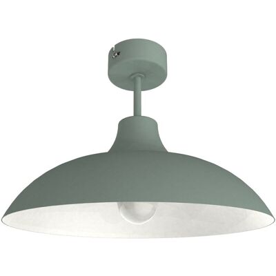 Lumicom Parigina Lámpara de Techo - Metal, Blanco Mate/Hoja de Plata - Iluminación de Techo Lumicom Parigina Lámpara de Techo - Metal, Blanco Mate/Hoja de Plata - Iluminación de Techo