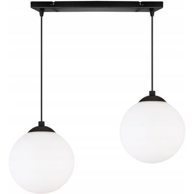 OEM Lámpara De Techo Colgante Tira Bola Led Negra 15cm OEM Lámpara De Techo Colgante Tira Bola Led Negra 15cm