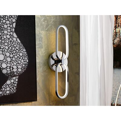 Schuller Colette Lámpara de pared LED integrada - Cromo Schuller Colette Lámpara de pared LED integrada - Cromo