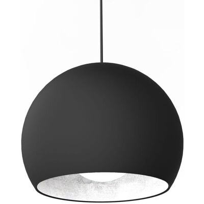 Lumicom Joe Lámpara Colgante - Esfera de Metal, 25cm, Negro y Cobre Lumicom Joe Lámpara Colgante - Esfera de Metal, 25cm, Negro y Cobre