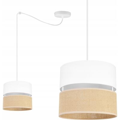 OEM Lámpara De Techo Colgante, Pantalla 20 Cm, Araña Blanca OEM Lámpara De Techo Colgante, Pantalla 20 Cm, Araña Blanca