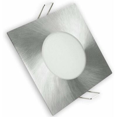 ALFA Aro Fijo Led Ip65 Matel Cuadrado Nã Quel 8w Frã A ALFA Aro Fijo Led Ip65 Matel Cuadrado Nã Quel 8w Frã A