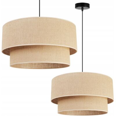 OEM Lámpara Colgante, Lámpara De Techo, Pantalla 45cm, Yute OEM Lámpara Colgante, Lámpara De Techo, Pantalla 45cm, Yute