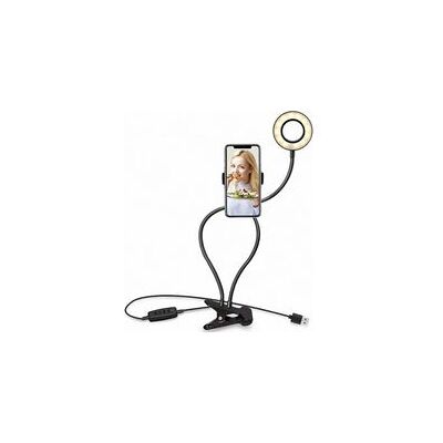 OEM Iluminación De Acento, Lámpara A Pilas, Lámpara De Mesa De 15 Cm Con Pinza, Luz De Relleno, Aro De Luz Plegable Para Selfies, Negro OEM Iluminación De Acento, Lámpara A Pilas, Lámpara De Mesa De 15 Cm Con Pinza, Luz De Relleno, Aro De Luz Plegable Para Selfies, Negro