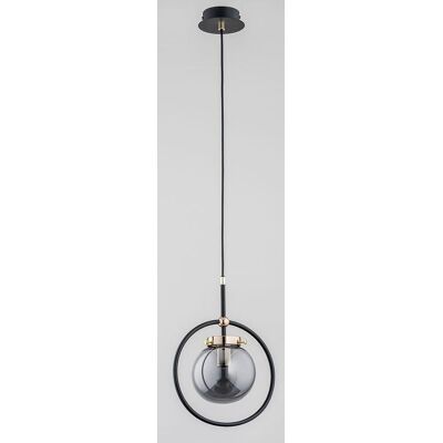 Alfa Akira 60836 Lámpara De Suspensión Negro Y Oro 14 Cm Alfa Akira 60836 Lámpara De Suspensión Negro Y Oro 14 Cm