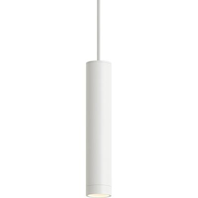 Qazqa Lámpara Colgante De Diseño Blanca Gu10 50mm Ip44 - Tuba Qazqa Lámpara Colgante De Diseño Blanca Gu10 50mm Ip44 - Tuba