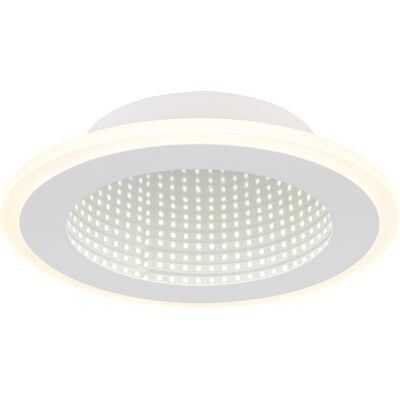GLOBO 48919-12R Luz de Techo - LED 12W/750lm, Blanco, Efecto 3D GLOBO 48919-12R Luz de Techo - LED 12W/750lm, Blanco, Efecto 3D