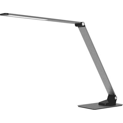 Lámpara de mesa LED Platinet PDL509 con cargador USB - Gris Lámpara de mesa LED Platinet PDL509 con cargador USB - Gris