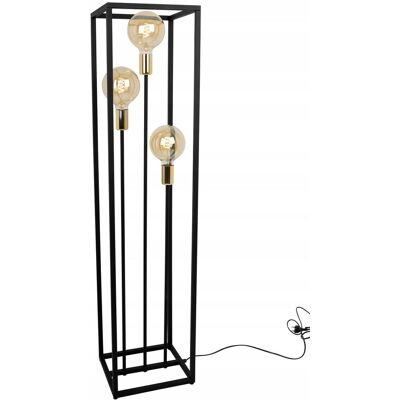 OEM Lámpara De Pie De Metal Negro 130 Cm OEM Lámpara De Pie De Metal Negro 130 Cm