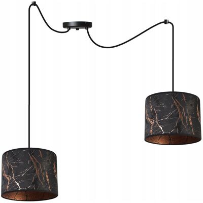 OEM Lámpara De Techo Colgante, Pantalla Con Estampado De Araña, Cobre OEM Lámpara De Techo Colgante, Pantalla Con Estampado De Araña, Cobre