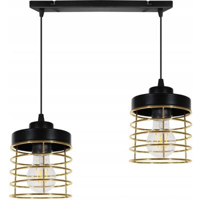 OEM Lámpara De Techo Colgante Lámpara De Araña De Alambre Dorado Led OEM Lámpara De Techo Colgante Lámpara De Araña De Alambre Dorado Led