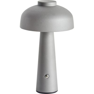Lámpara de Mesa LED Inalámbrica Gris Beliani Agusan Lámpara de Mesa LED Inalámbrica Gris Beliani Agusan