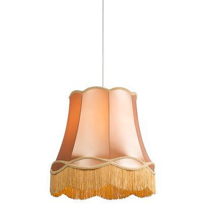 Retro/vintage Lámpara Colgante Retro Dorada 45 Cm - Granny Plástico /textil Redonda Adecuado Para Led Max. 1 X 60 Watt - Qazqa Retro/vintage Lámpara Colgante Retro Dorada 45 Cm - Granny Plástico /textil Redonda Adecuado Para Led Max. 1 X 60 Watt - Qazqa