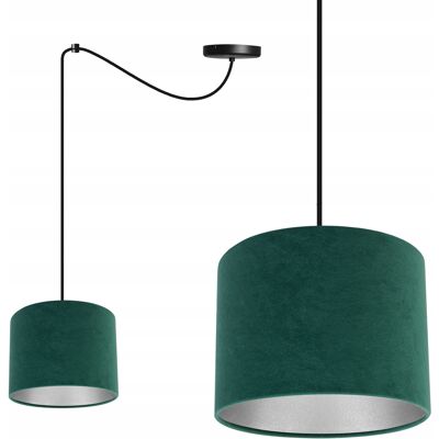 OEM Lámpara Colgante, Lámpara De Techo, Cromada, Pantalla De Terciopelo OEM Lámpara Colgante, Lámpara De Techo, Cromada, Pantalla De Terciopelo