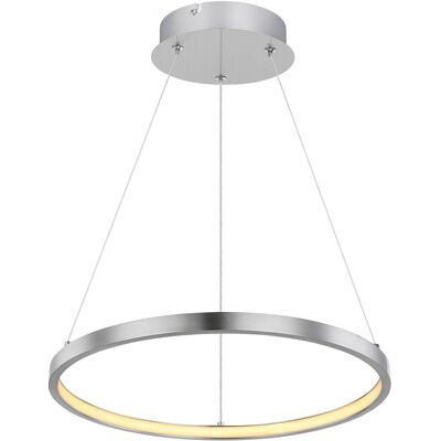 Lámpara Colgante Moderna Níquel - LED 19W 900lm 3000K Lámpara Colgante Moderna Níquel - LED 19W 900lm 3000K
