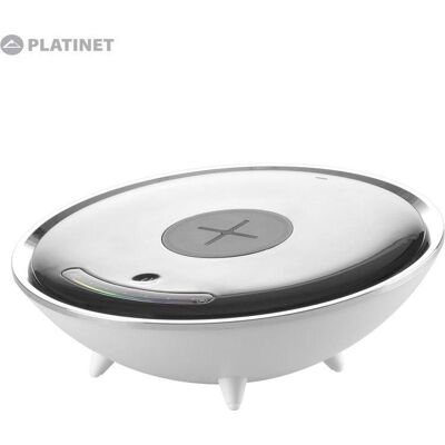 Lámpara de Escritorio con Carga Inalámbrica Platinet - Cargador Qi para Teléfonos Lámpara de Escritorio con Carga Inalámbrica Platinet - Cargador Qi para Teléfonos