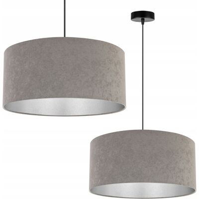 OEM Lámpara Colgante, Lámpara De Techo, Cromada, Pantalla De Terciopelo OEM Lámpara Colgante, Lámpara De Techo, Cromada, Pantalla De Terciopelo