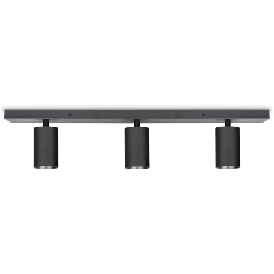 Lámpara de Techo Negra PACO HOME - 3x GU10 - Iluminación moderna para interiores Lámpara de Techo Negra PACO HOME - 3x GU10 - Iluminación moderna para interiores