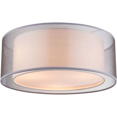Plafón - Theo - Níquel - Metal - Ø 40cm - E14 - 15190d - Globo Plafón - Theo - Níquel - Metal - Ø 40cm - E14 - 15190d - Globo