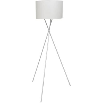 Lámpara de suelo blanca vidaXL - Moderna luz E27 Lámpara de suelo blanca vidaXL - Moderna luz E27