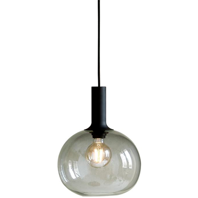 Suspensión Nordlux Alton Negro Transparente E27 Ø25cm Suspensión Nordlux Alton Negro Transparente E27 Ø25cm