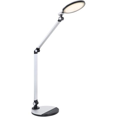 Lámpara de Mesa Táctil Regulable Plata Globo Lighting Konsti Lámpara de Mesa Táctil Regulable Plata Globo Lighting Konsti