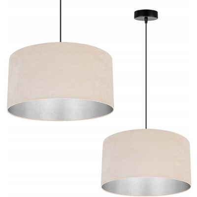 OEM Lámpara Colgante, Lámpara De Techo, Cromada, Pantalla De Terciopelo OEM Lámpara Colgante, Lámpara De Techo, Cromada, Pantalla De Terciopelo
