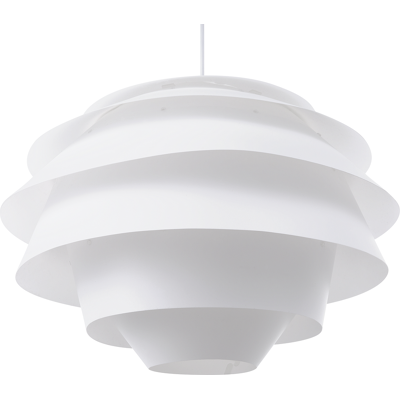 Beliani Lámpara Colgante Blanca - Esfera de Plástico Modern Beliani Lámpara Colgante Blanca - Esfera de Plástico Modern