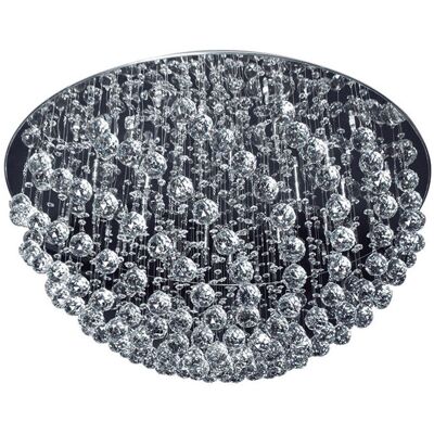 FERRIMEX - Herminia 24Xg4 - 12V - Cromado - Luminaria de techo FERRIMEX - Herminia 24Xg4 - 12V - Cromado - Luminaria de techo