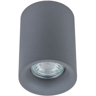 Italux - Flynn - Moderno Led Gris De 1 Luz Para Montaje En Superficie, Gu10 Italux - Flynn - Moderno Led Gris De 1 Luz Para Montaje En Superficie, Gu10
