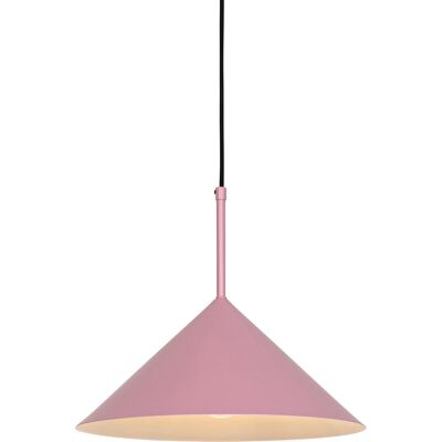 Diseño Lámpara Colgante De Diseño Rosa - Triangolo Acero Redonda Adecuado Para Led Max. 1 X 40 Watt - Qazqa Diseño Lámpara Colgante De Diseño Rosa - Triangolo Acero Redonda Adecuado Para Led Max. 1 X 40 Watt - Qazqa